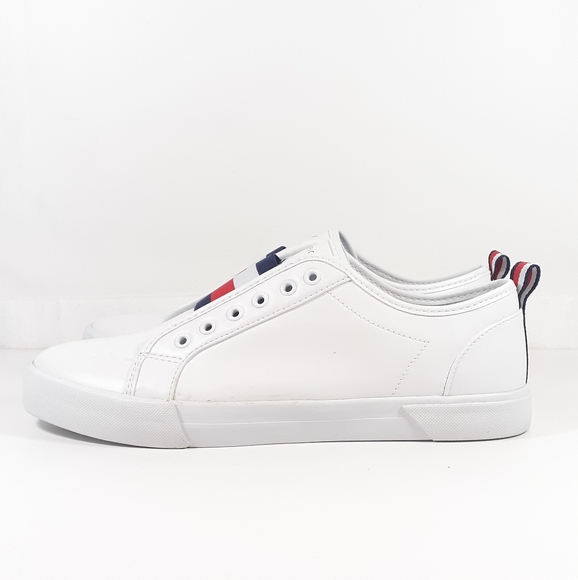 Tommy Hilfiger Sneakers White Tennis Shoes NEW - Picture 4 of 11